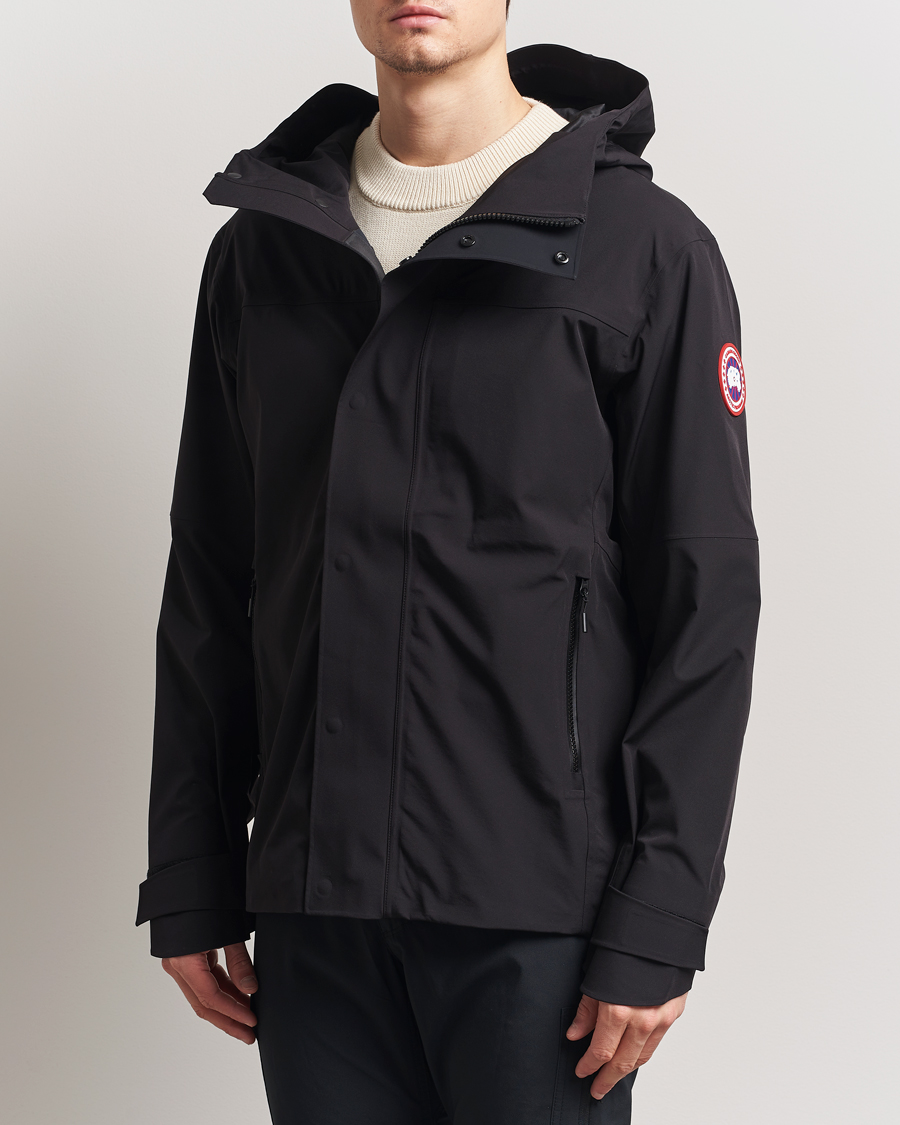 Men | Coats & Jackets | Canada Goose | Rupert Rain Jacket Black