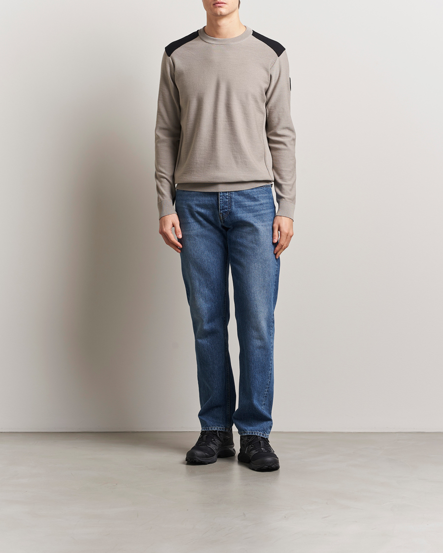 Men | Sweaters & Knitwear | Canada Goose Black Label | Dartmouth Crew Neck Sweater Limestone