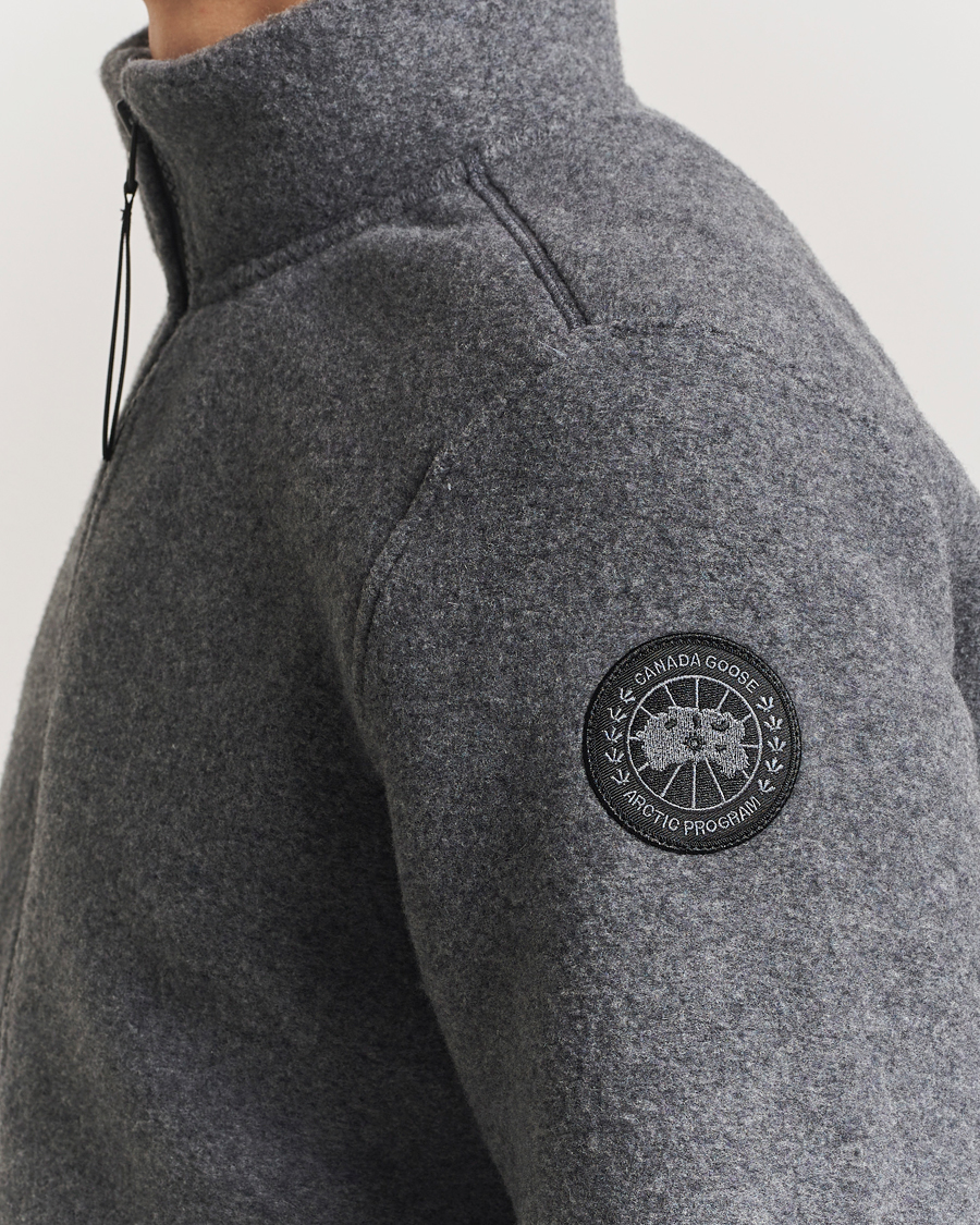 Men | Coats & Jackets | Canada Goose Black Label | Lawson Fleece Jacket Quarry Grey