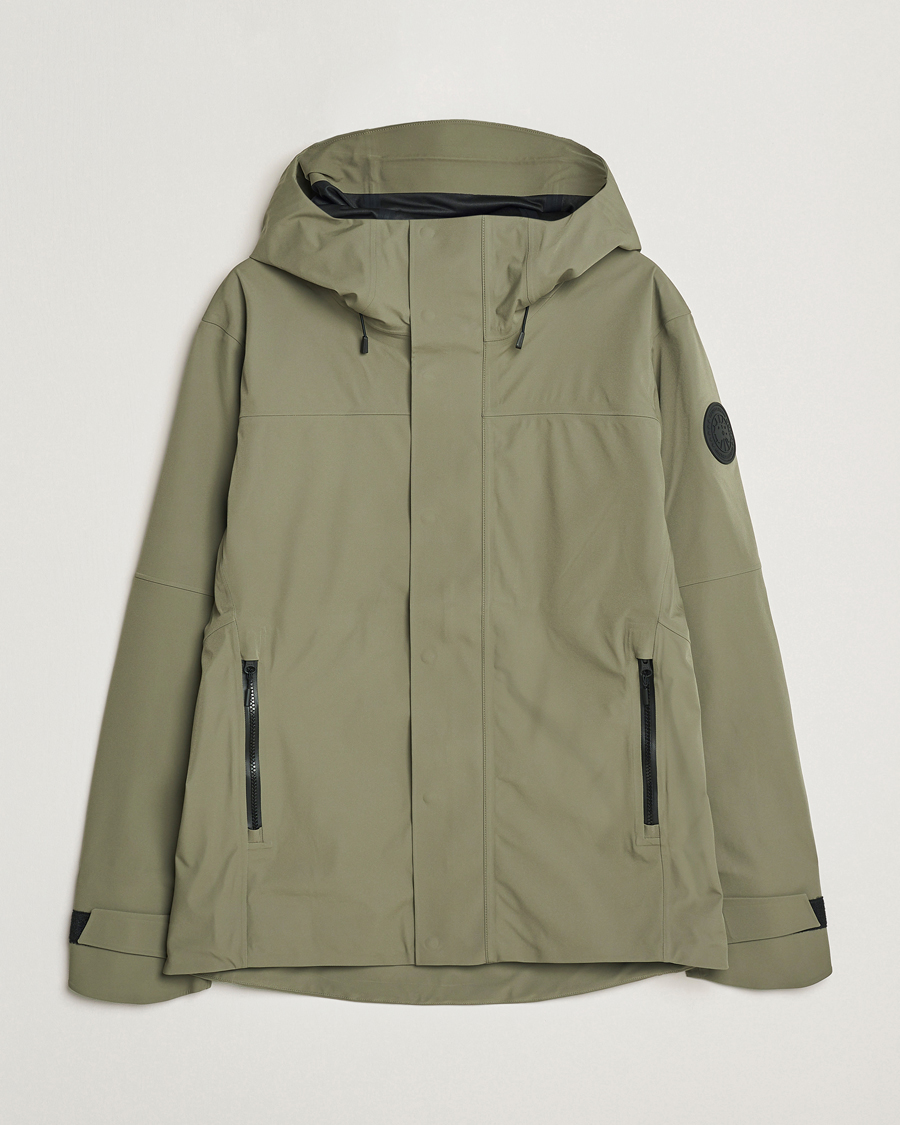 Men | Coats & Jackets | Canada Goose Black Label | Rupert Rain Jacket Smokey Sage