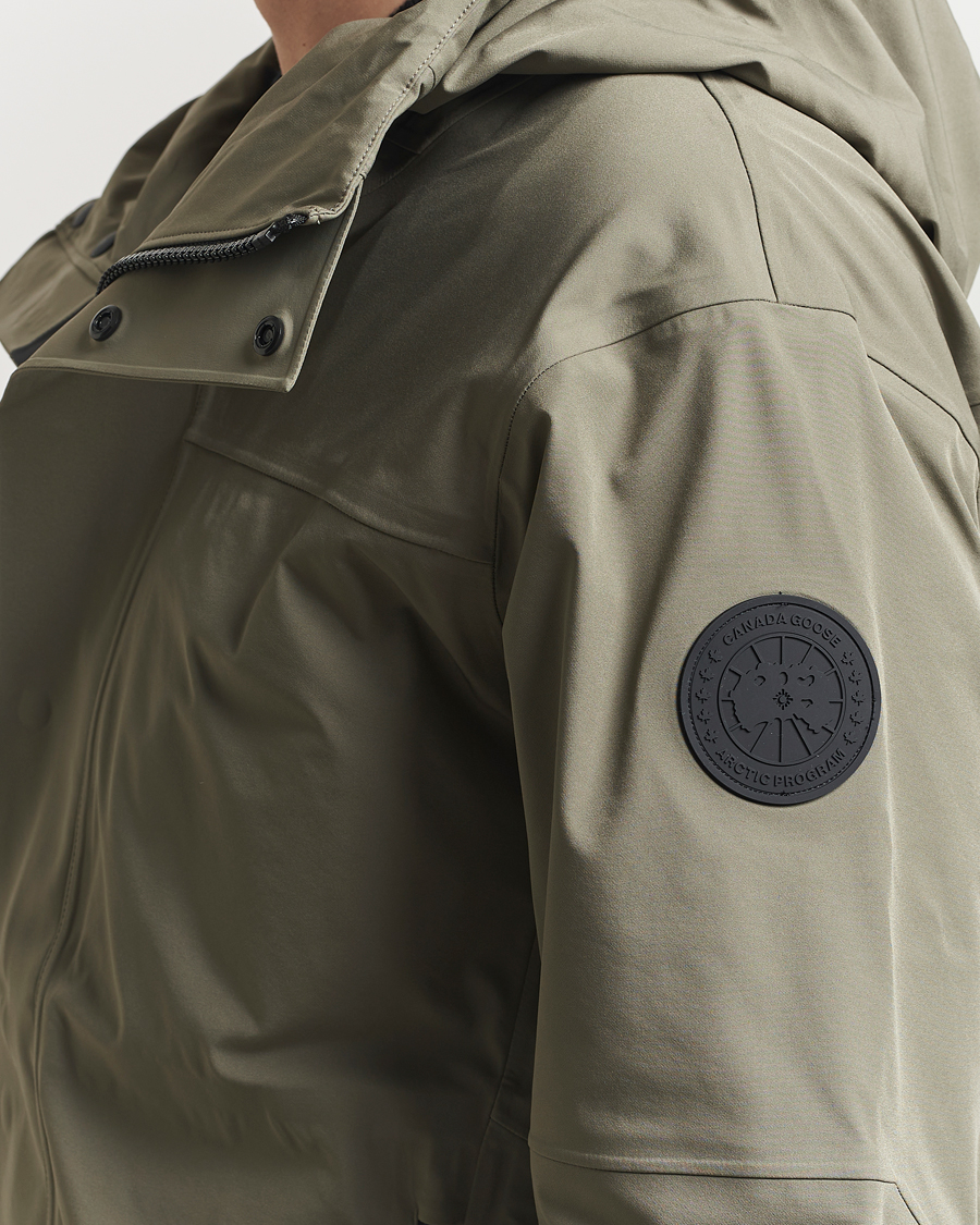 Men | Coats & Jackets | Canada Goose Black Label | Rupert Rain Jacket Smokey Sage