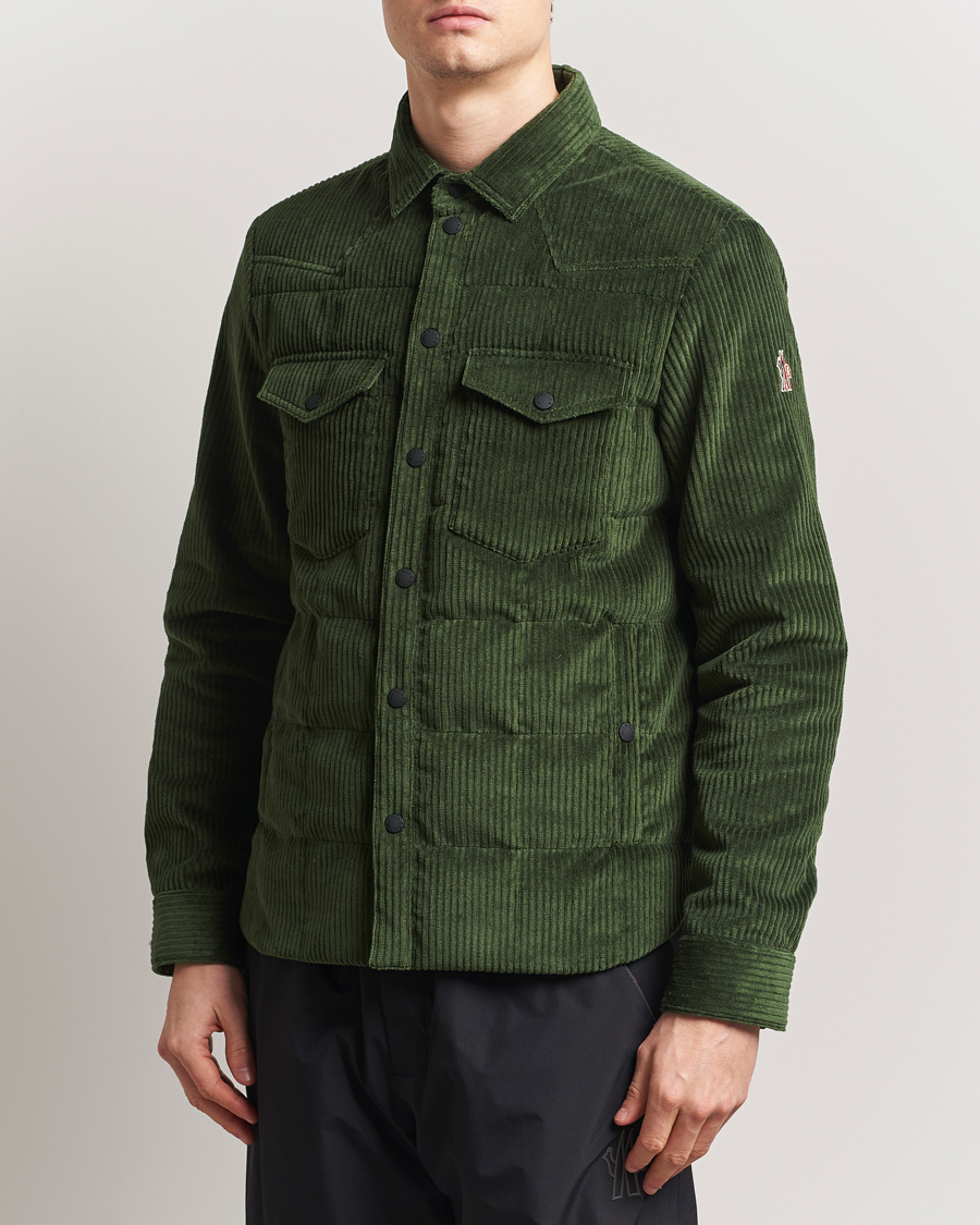 Men | Coats & Jackets | Moncler Grenoble | Gelt Corduroy Shirt Jacket Military