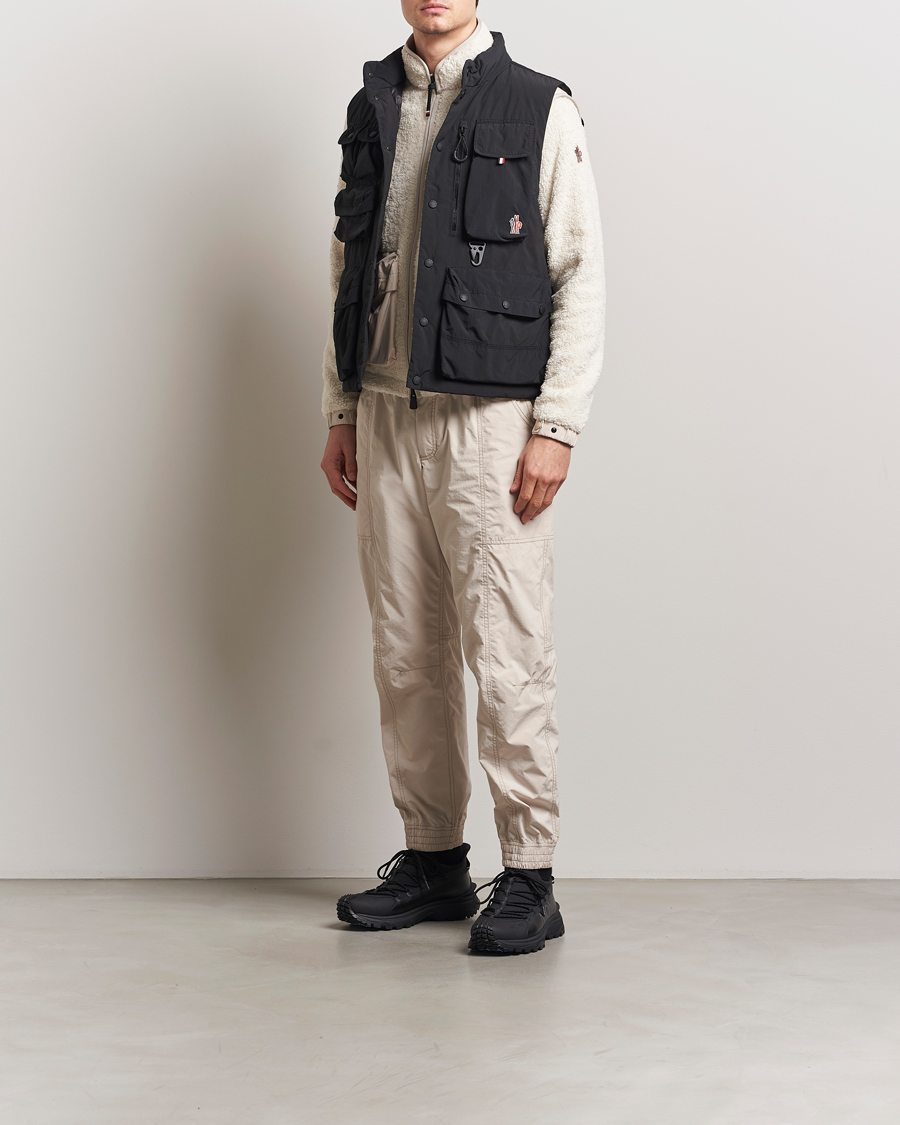 Men | Trousers | Moncler Grenoble | Drawstring Trousers Off White