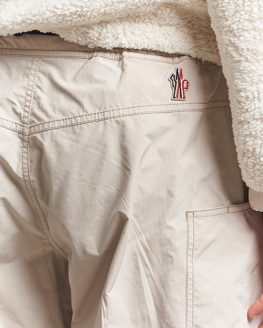Men | Trousers | Moncler Grenoble | Drawstring Trousers Off White