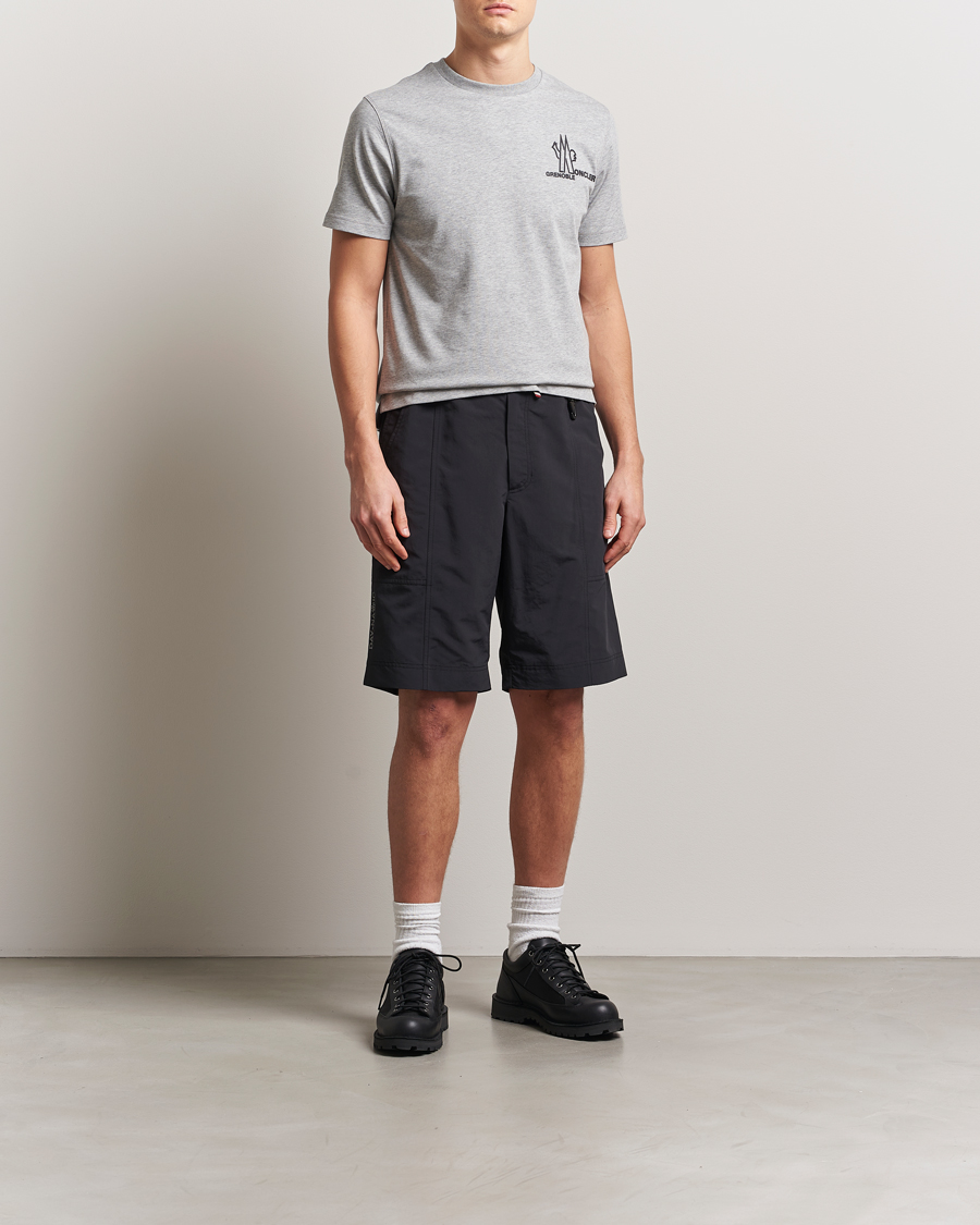 Men | T-Shirts | Moncler Grenoble | Logo T-Shirt Heather Grey