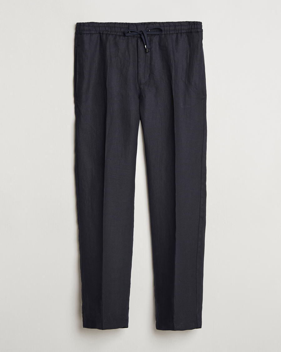 Men | Trousers | Moncler | Drawstring Trousers Navy