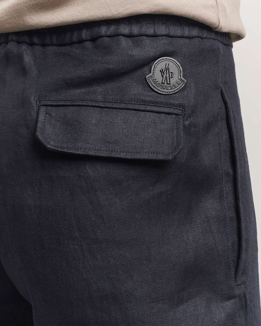 Men | Trousers | Moncler | Drawstring Trousers Navy