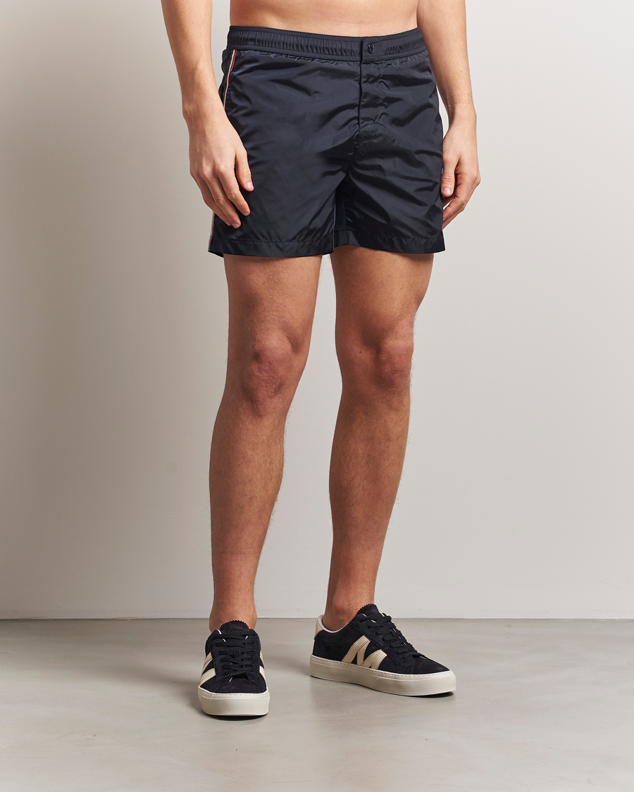Men | Swimwear | Moncler | Nylon Swim Shorts Navy