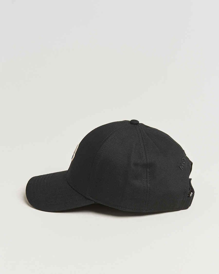Men | Hats & Caps | Moncler | Logo Baseball Cap Black