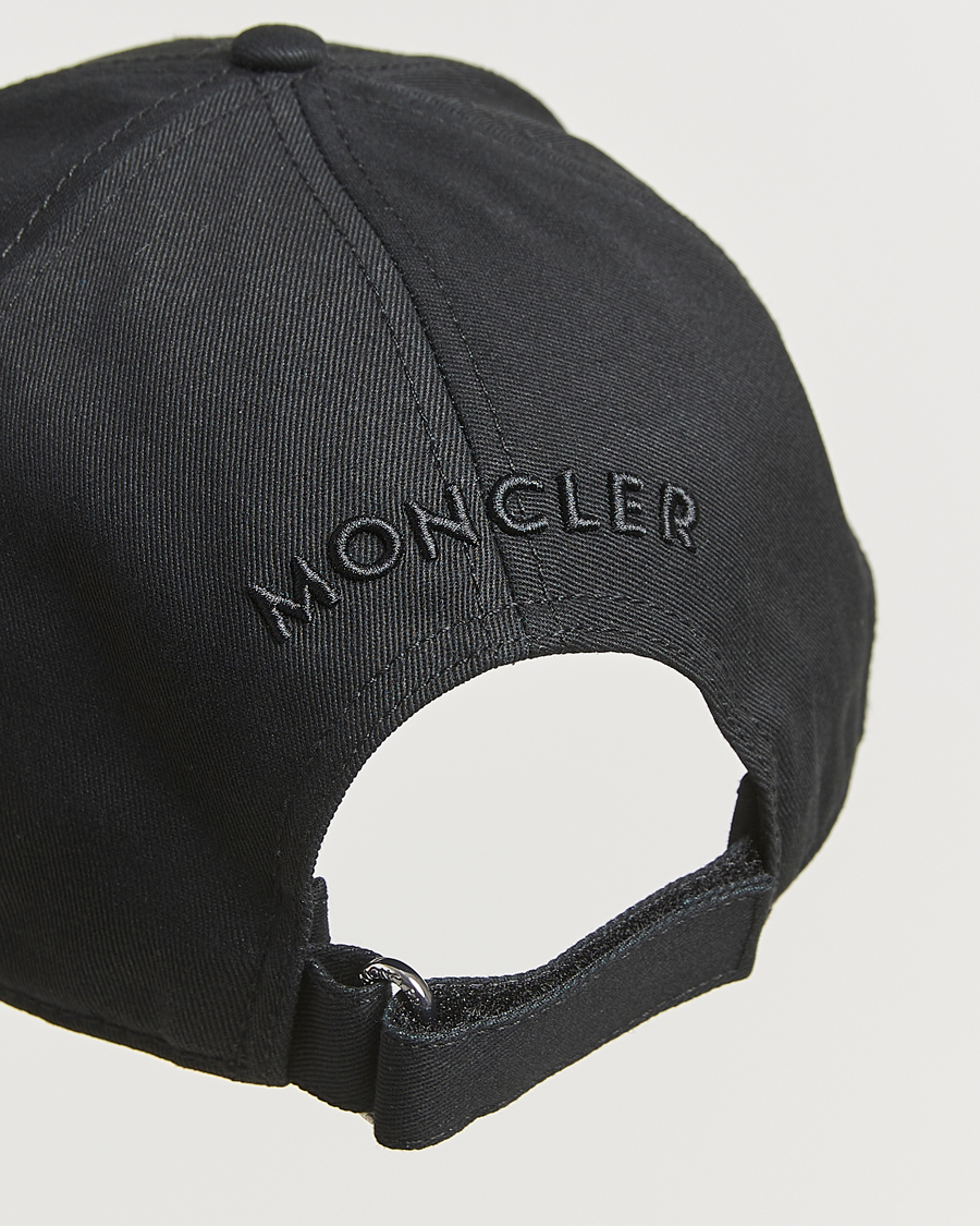 Men | Hats & Caps | Moncler | Logo Baseball Cap Black