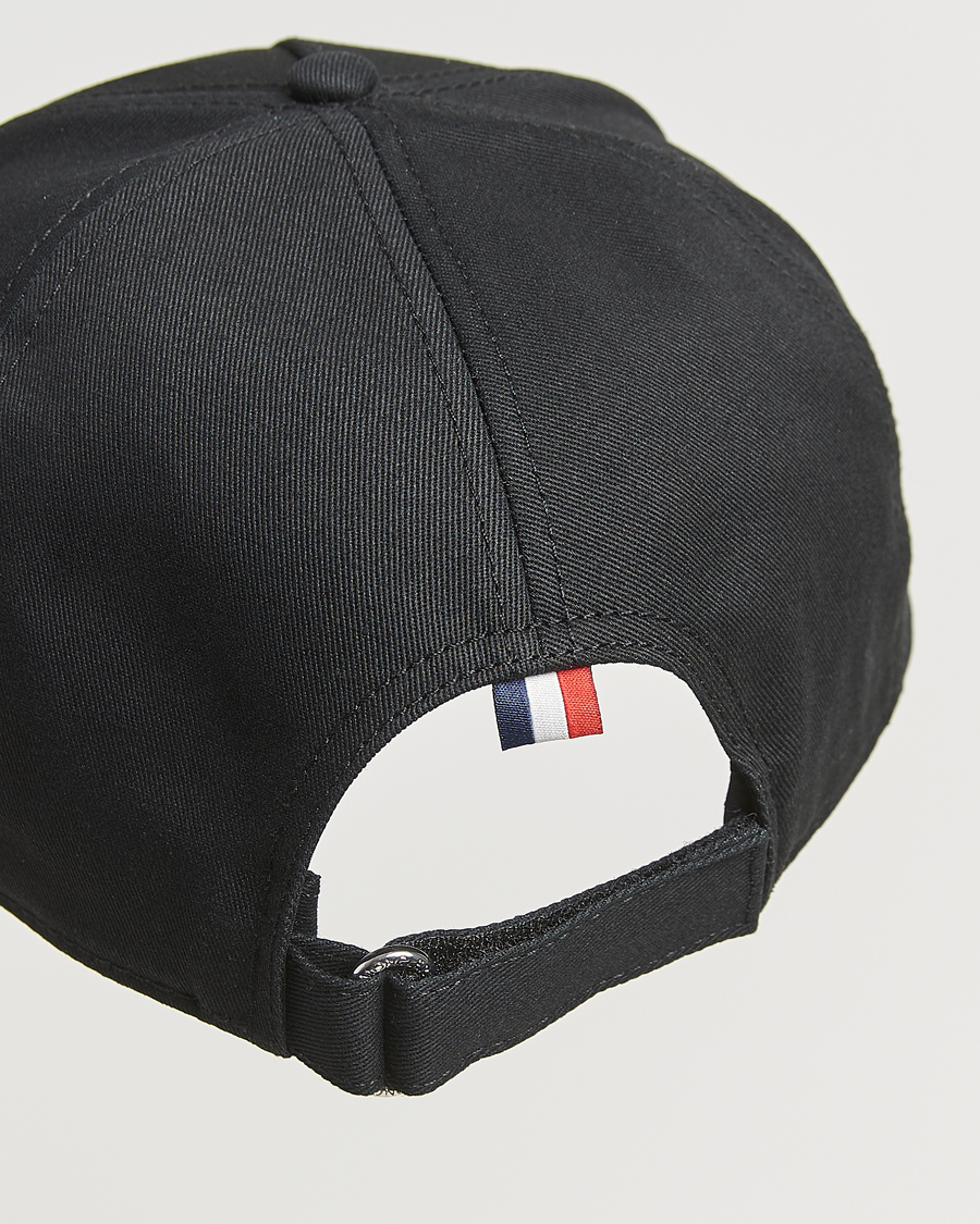 Men | Hats & Caps | Moncler | Lettering Logo Baseball Cap Black