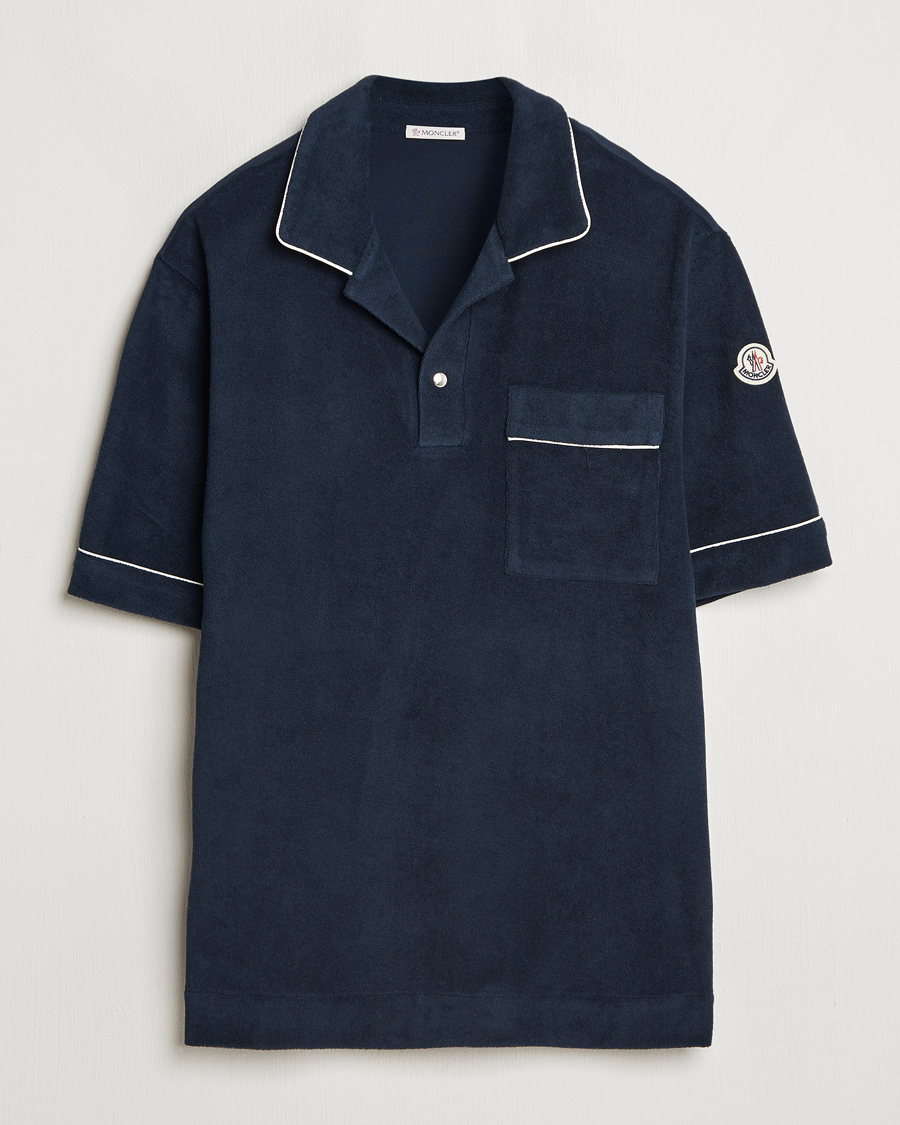 Men | Shirts | Moncler | Camp Shirt Navy