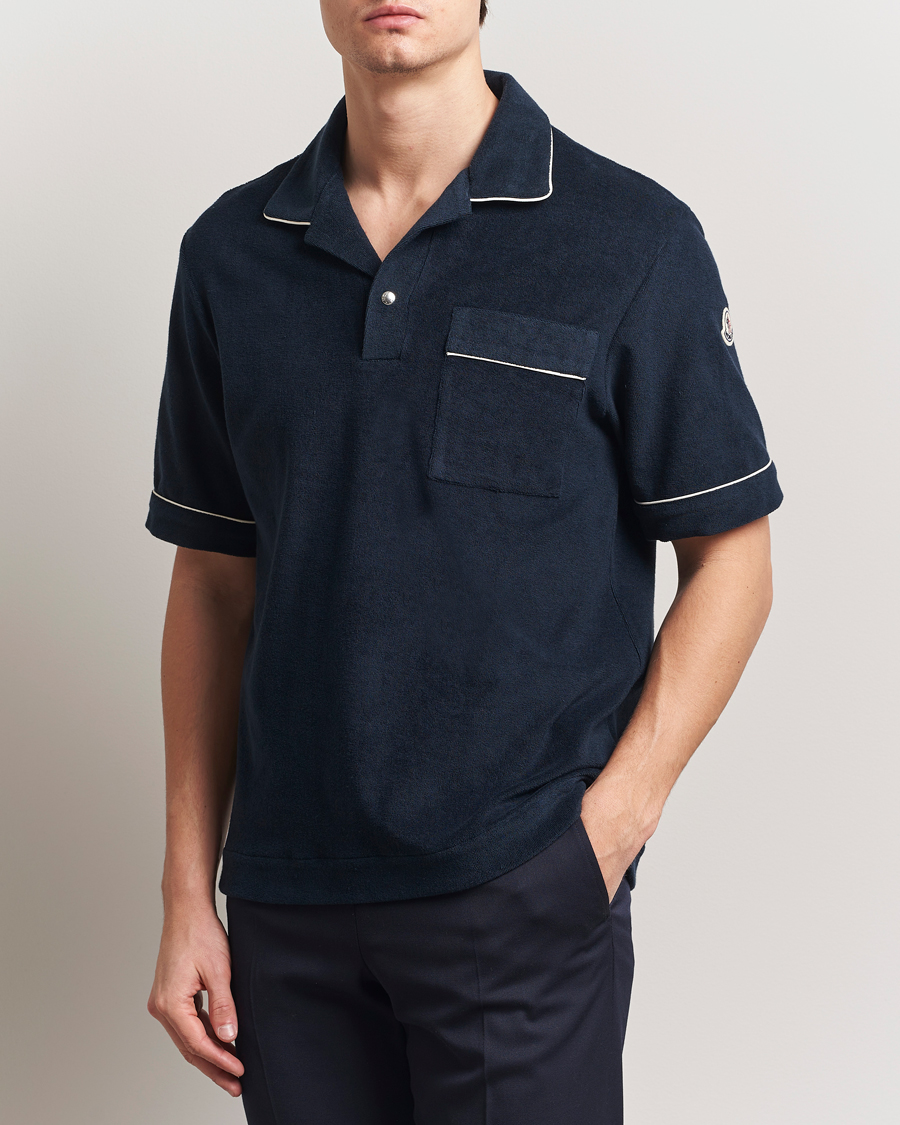 Men | Shirts | Moncler | Camp Shirt Navy