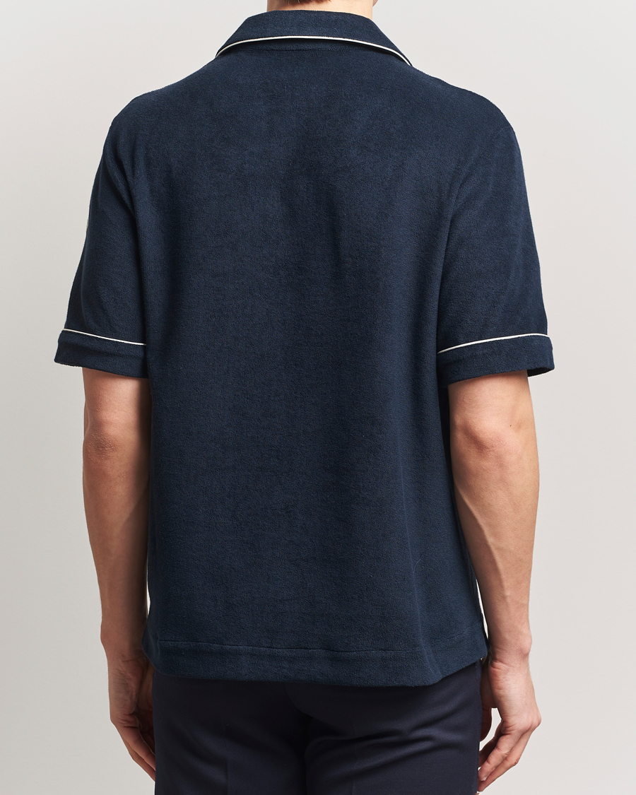 Men | Shirts | Moncler | Camp Shirt Navy