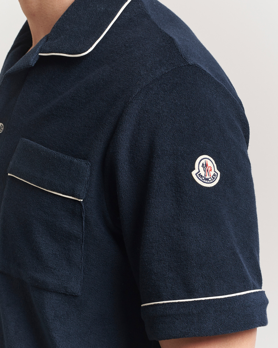 Men | Shirts | Moncler | Camp Shirt Navy