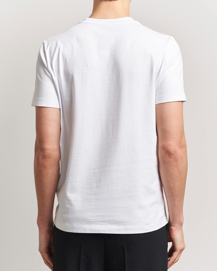 Men | T-Shirts | Moncler | Lettering Logo T-Shirt White