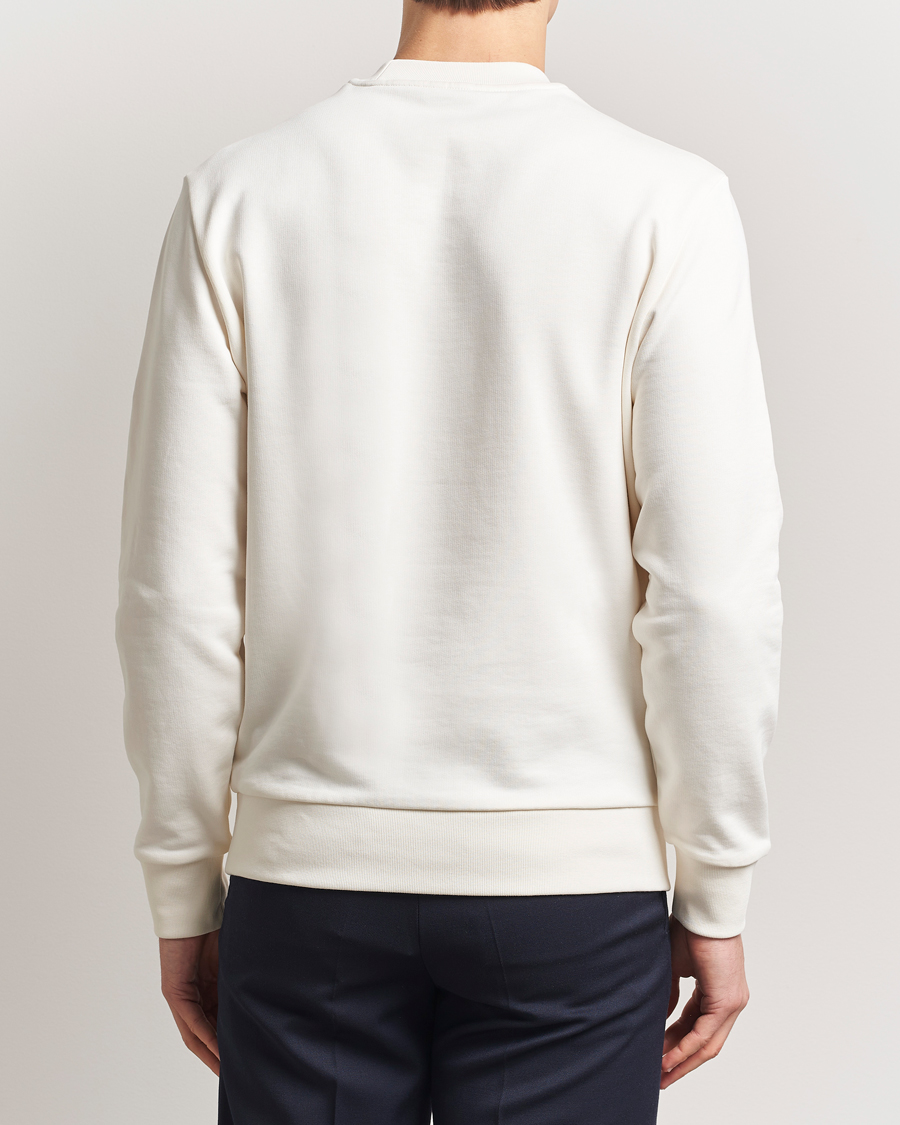 Men | Sweaters & Knitwear | Moncler | Lettering Logo Sweatshirt White