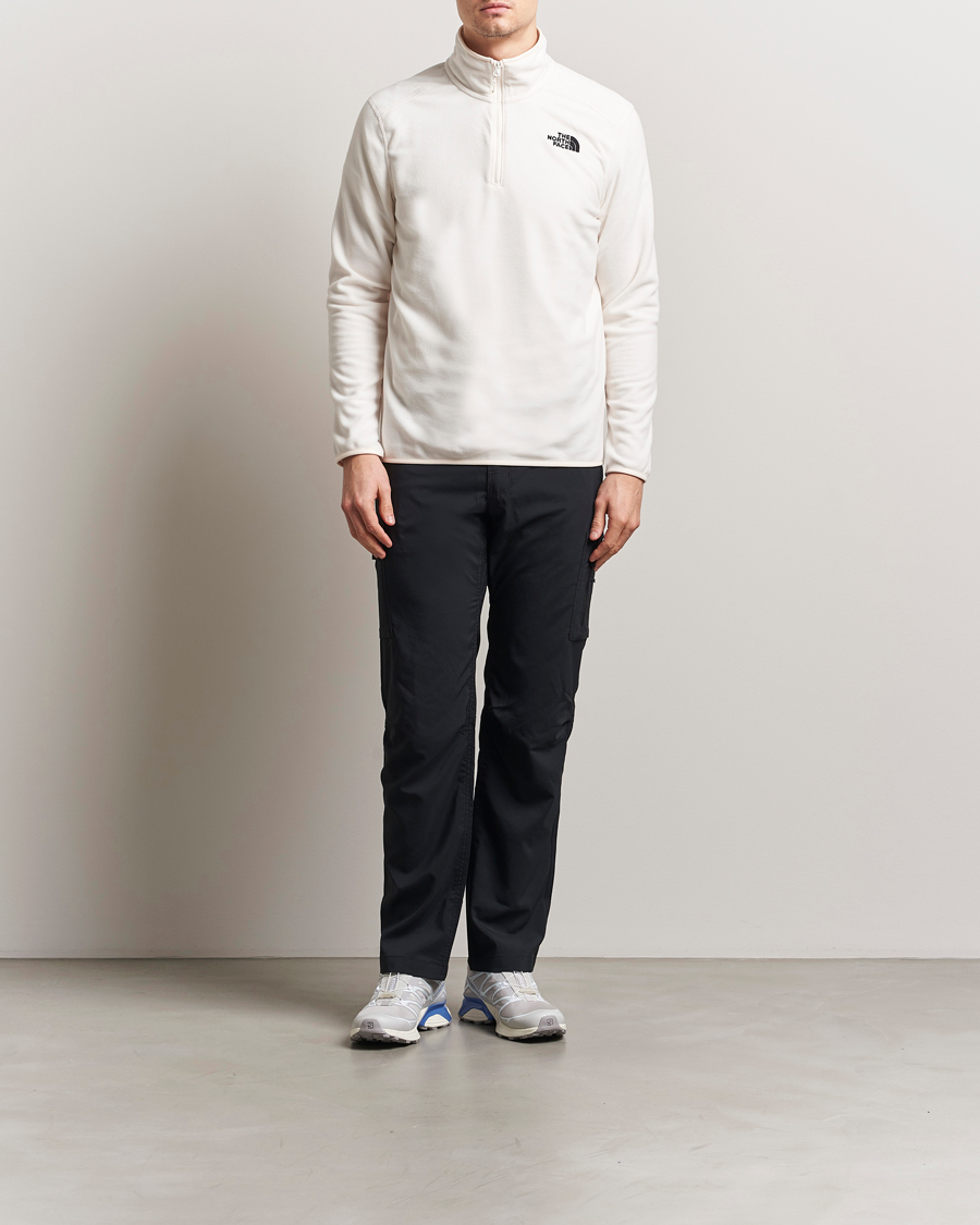 Men | Sweaters & Knitwear | The North Face | Glacier 1/4 Zip Fleece White Dune