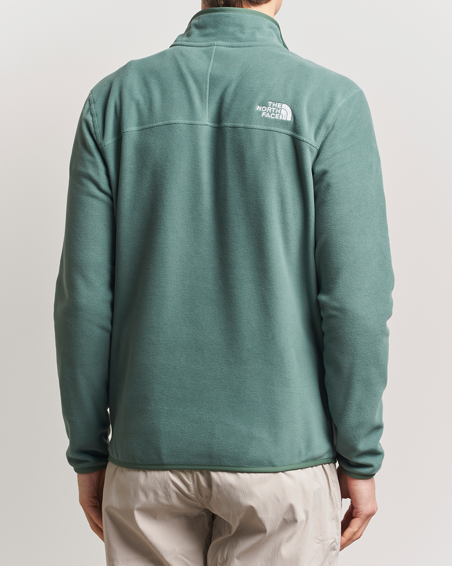 Men | Sweaters & Knitwear | The North Face | Glacier 1/4 Zip Fleece Duck Green