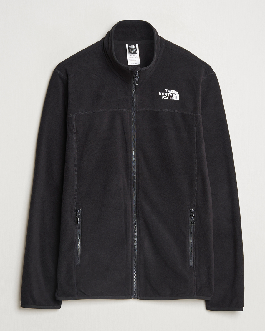 Men | Sweaters & Knitwear | The North Face | Glacier Full Zip Fleece Black