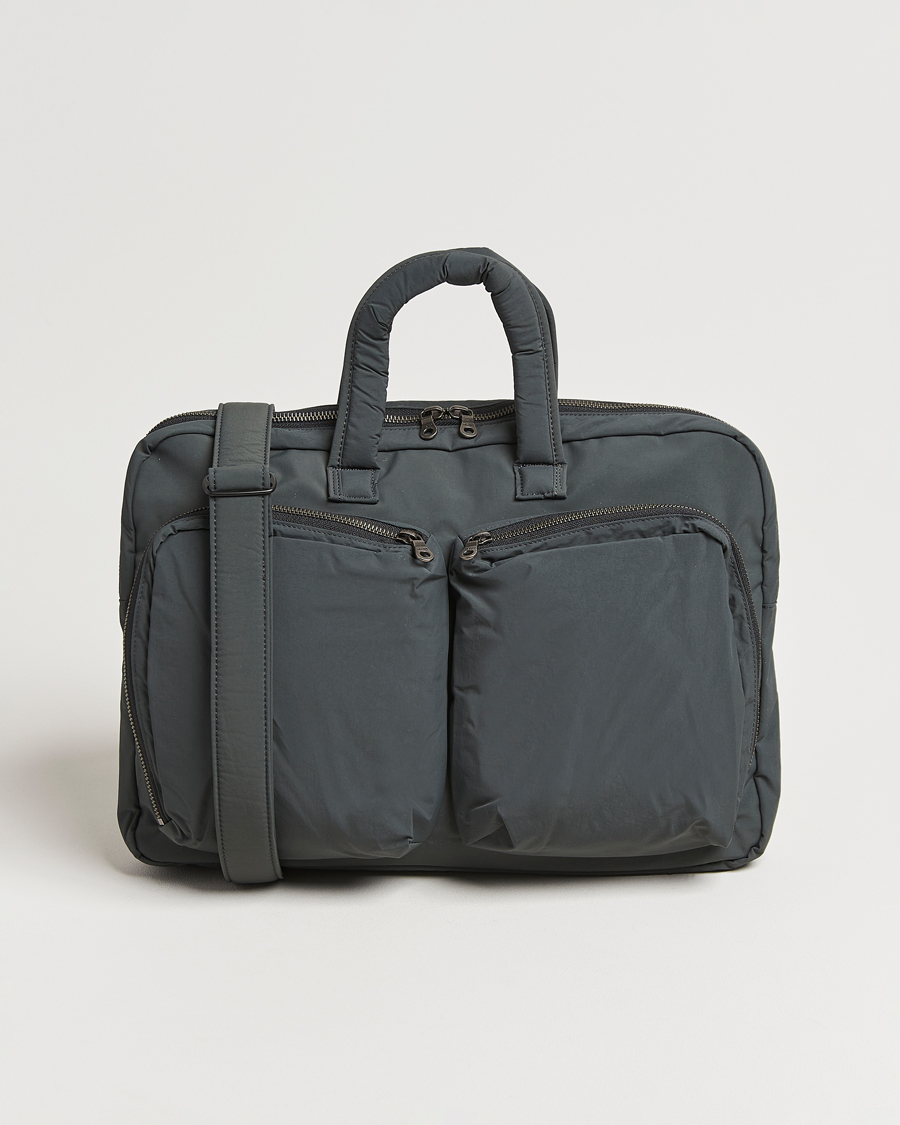 Men | Bags | mazi untitled | AM Case 03 Nylon Briefcase Grey