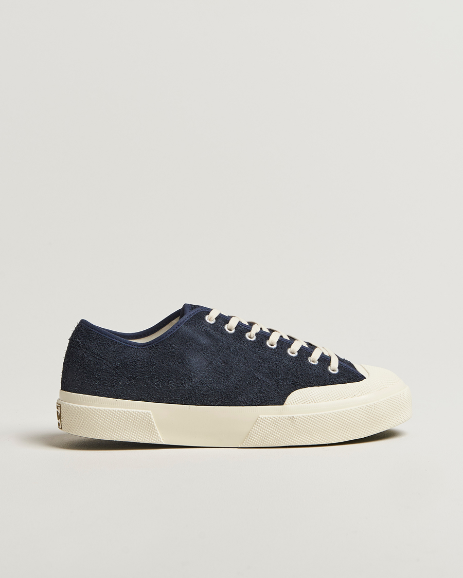 Men | Sneakers | Superga | 2432 Works Hairy Suede Navy