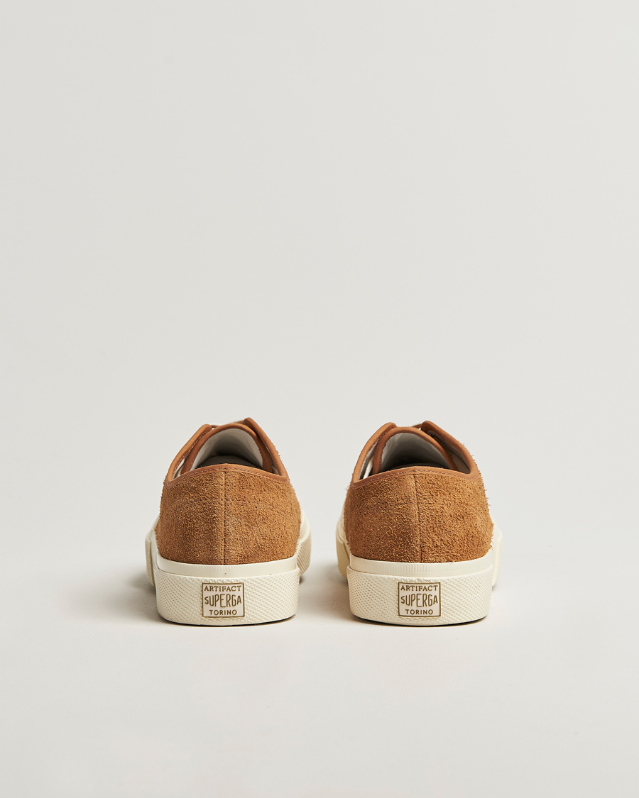 Men | Sneakers | Superga | 2432 Works Hairy Suede Tobacco
