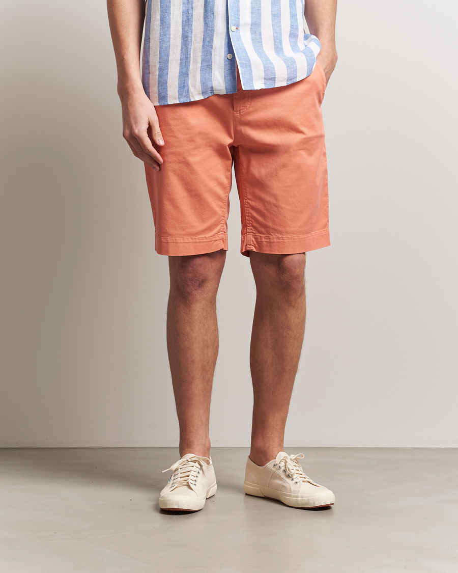 Men | Shorts | Morris | Jefferey Summer Chinos Shorts Orange