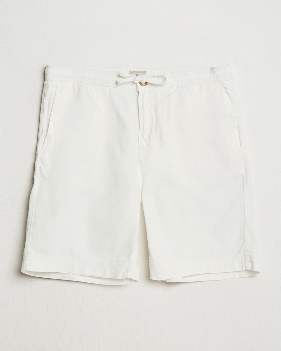 Men | Shorts | Morris | Fenix Linen/Cotton Shorts Off White