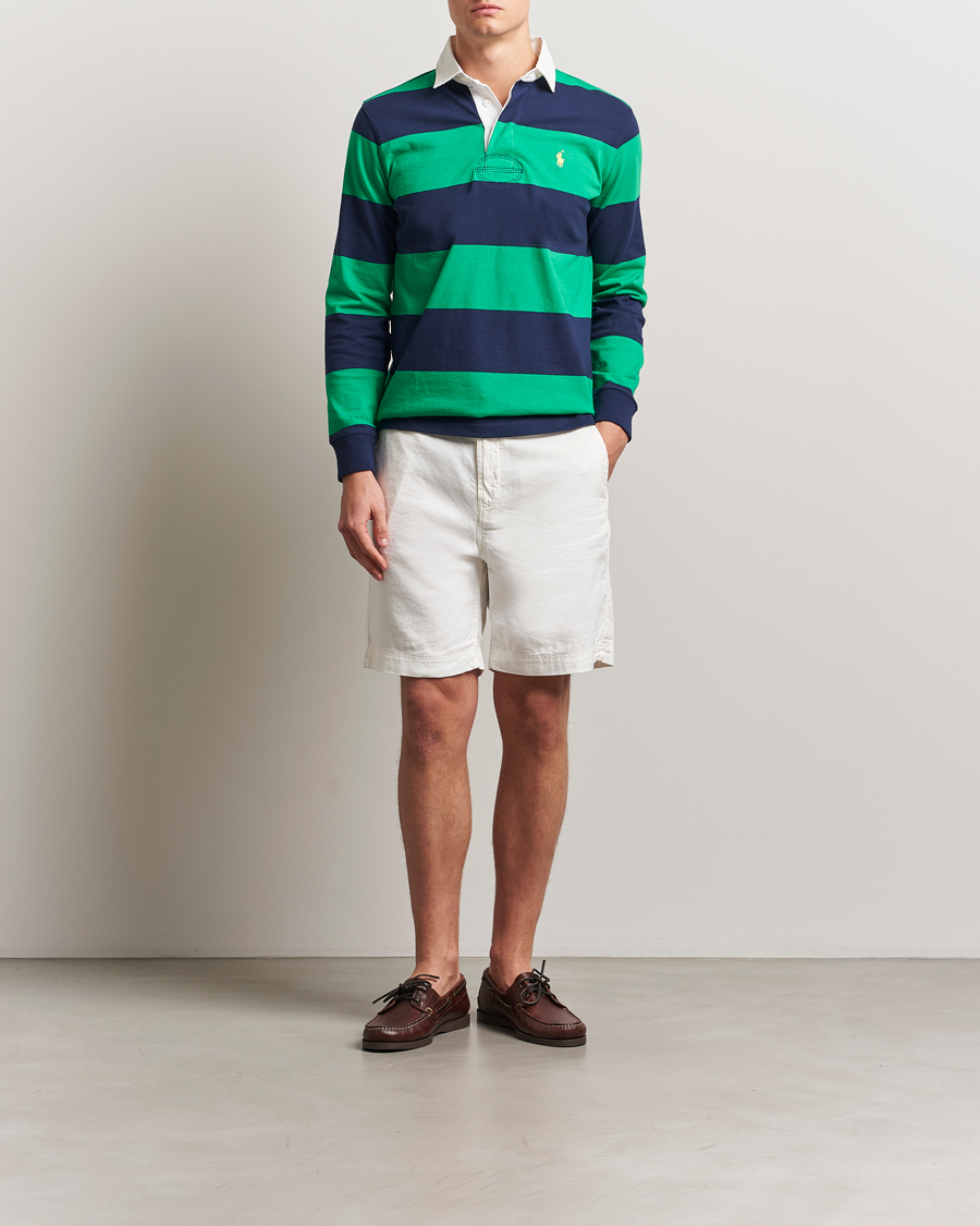 Men | Shorts | Morris | Fenix Linen/Cotton Shorts Off White