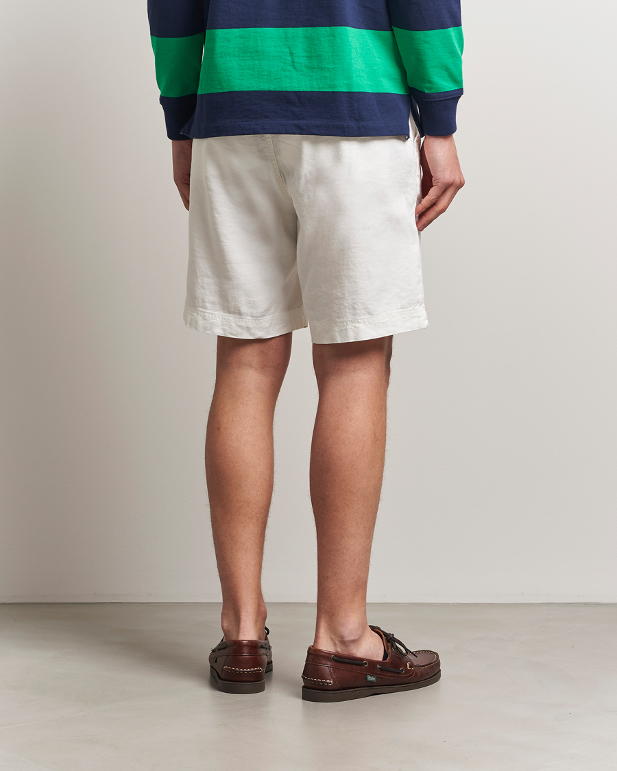Men | Shorts | Morris | Fenix Linen/Cotton Shorts Off White