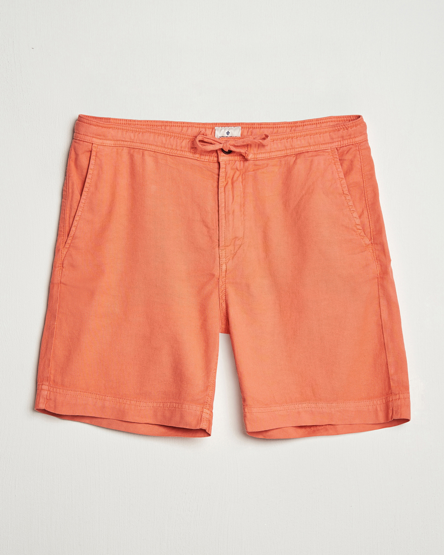 Men | Shorts | Morris | Fenix Linen/Cotton Shorts Orange