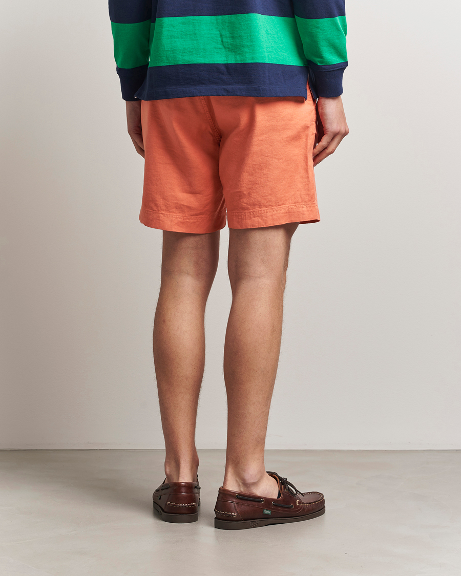 Men | Shorts | Morris | Fenix Linen/Cotton Shorts Orange
