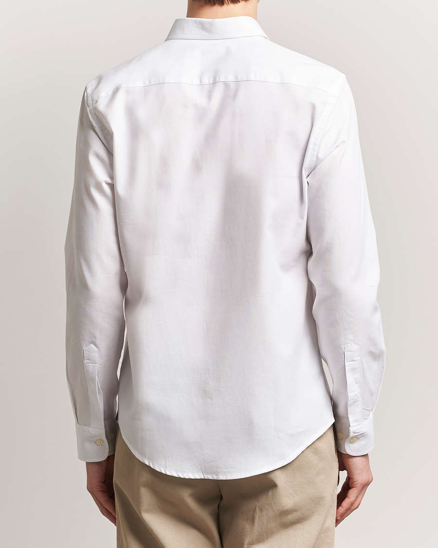 Men | Shirts | Morris | Slim Fit Structured Shirt White