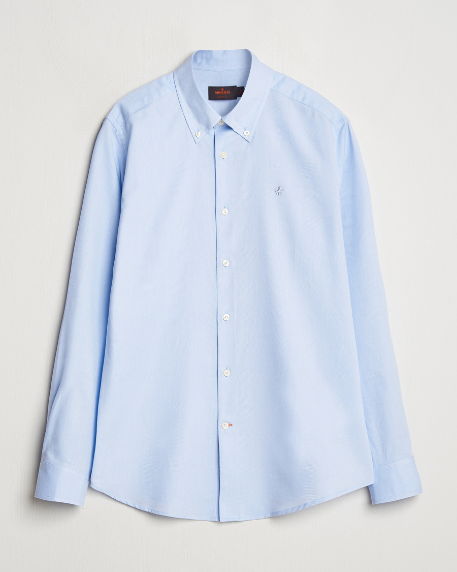 Men | Shirts | Morris | Slim Fit Structured Shirt Light Blue