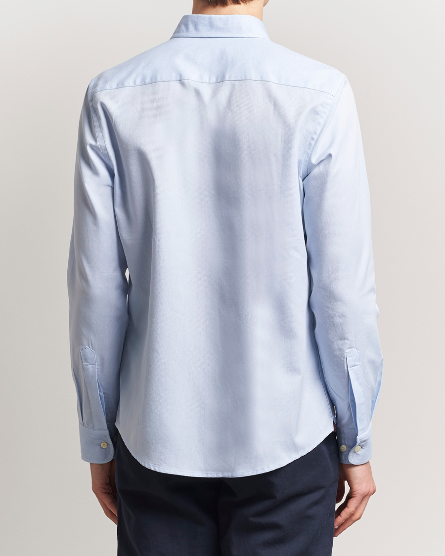 Men | Shirts | Morris | Slim Fit Structured Shirt Light Blue