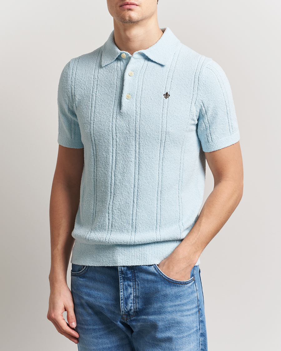 Men | Polo Shirts | Morris | Sandy Polo Shirt Light Blue