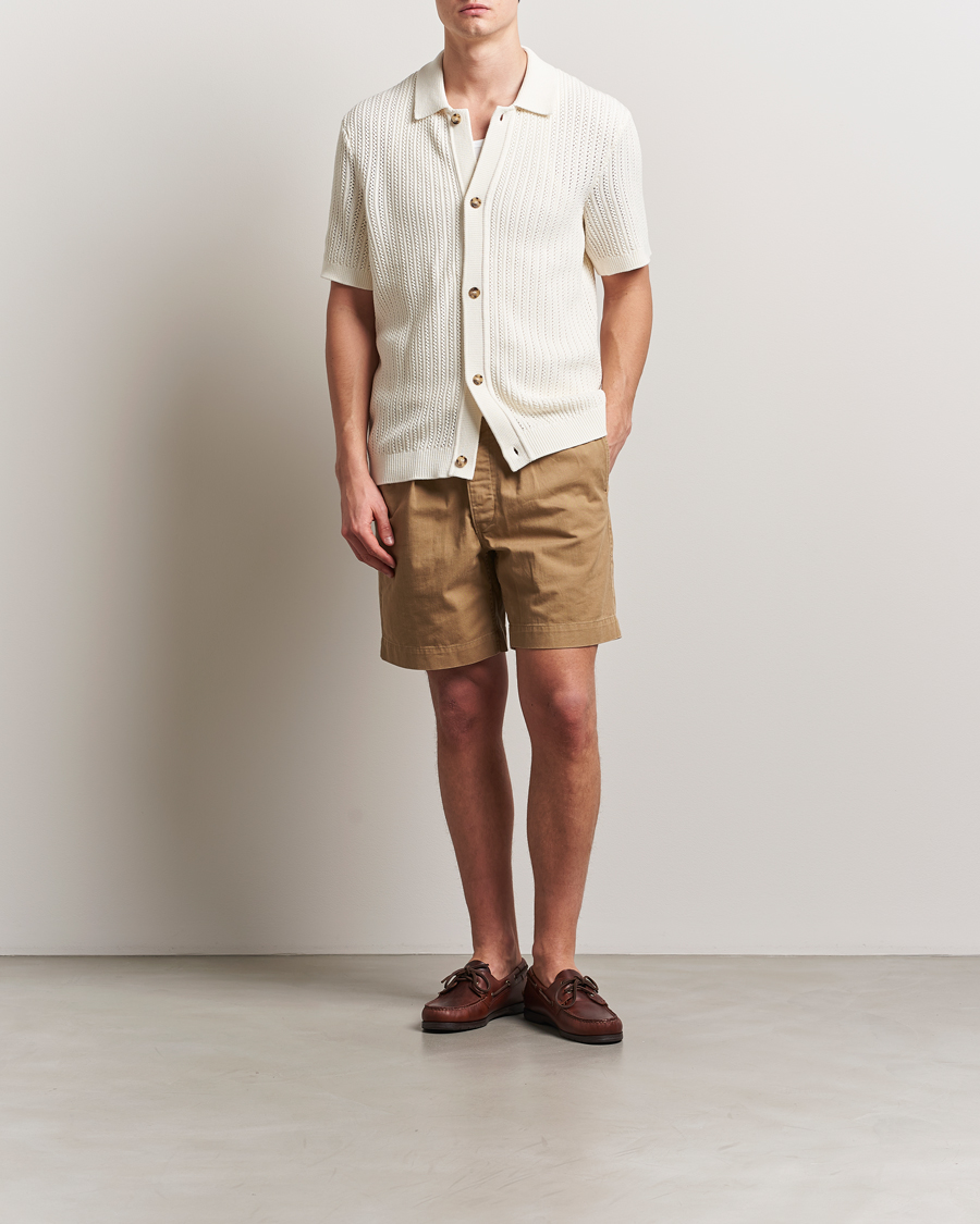 Men | Shirts | Morris | Connors Short Sleeve Shirt Off White
