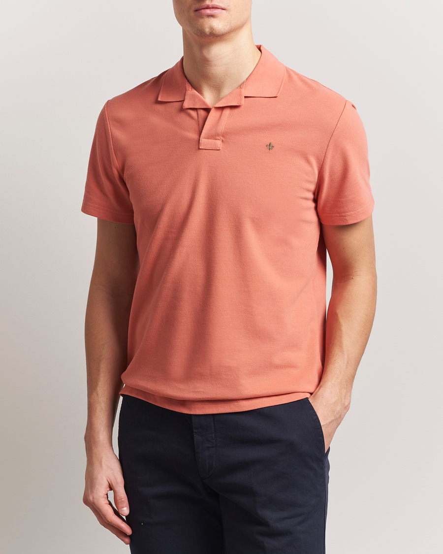 Men | Polo Shirts | Morris | Dylan Pique Shirt Orange