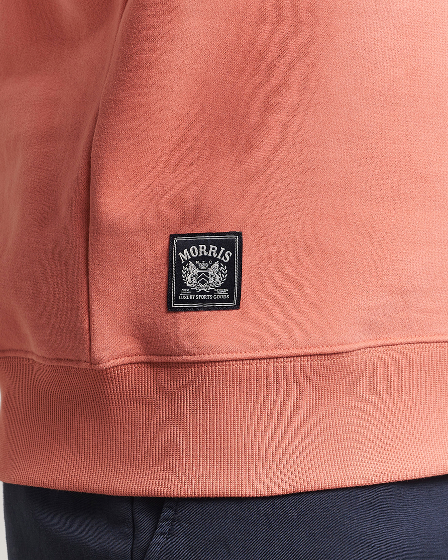 Men | Sweaters & Knitwear | Morris | Brandon Lily Sweatshirt Orange