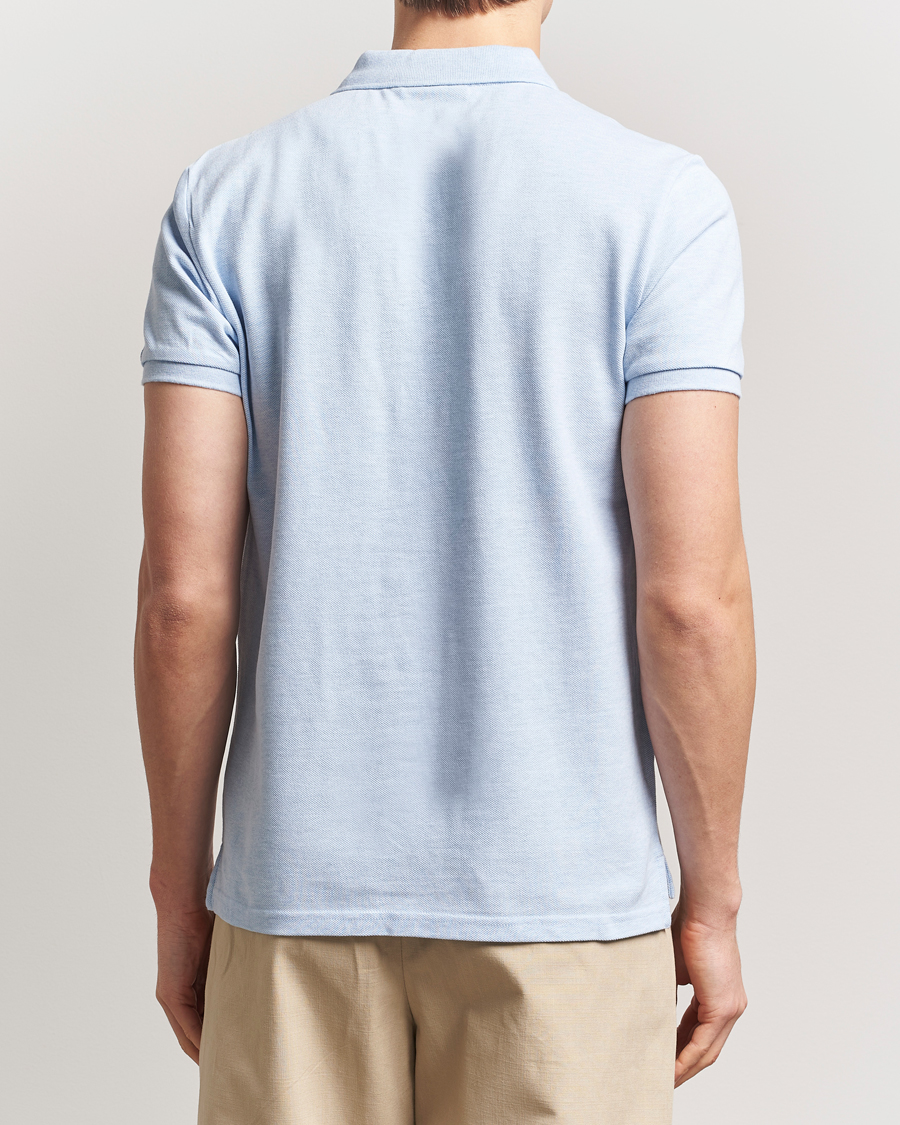 Men | Polo Shirts | Morris | New Pique Light Blue