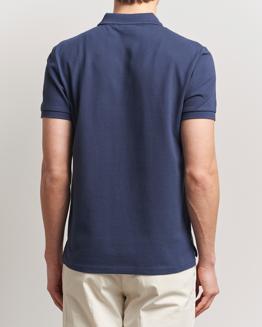 Men | Polo Shirts | Morris | New Pique Dark Blue