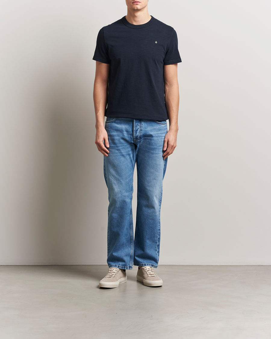 Men | T-Shirts | Morris | Watson Slub T-Shirt Old Blue