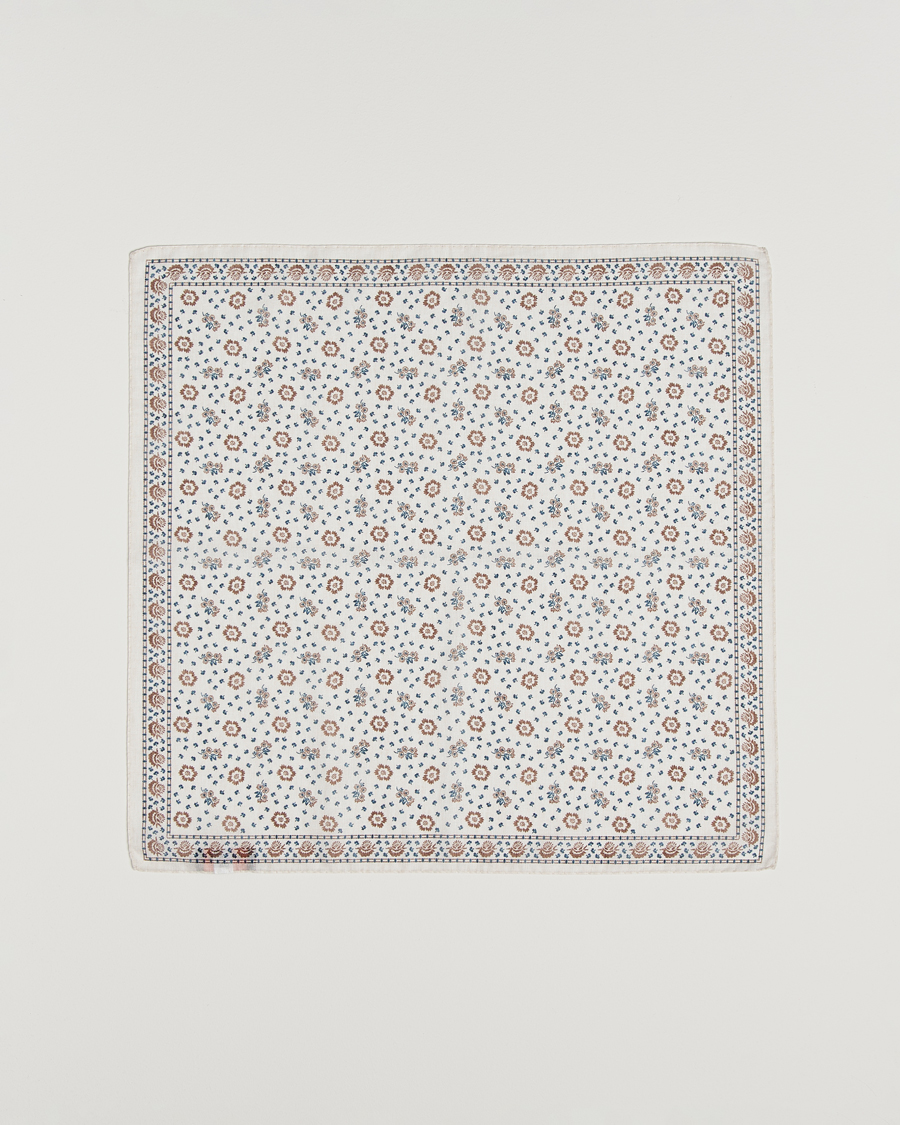 Men | Dress Scarves | Morris | Bandana Off White