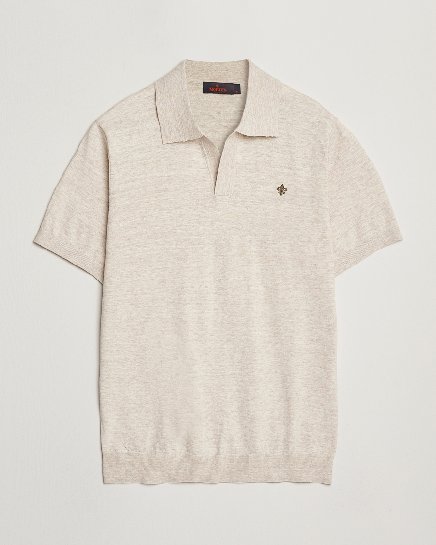 Men | Polo Shirts | Morris | Randall Cotton Resort Polo Khaki