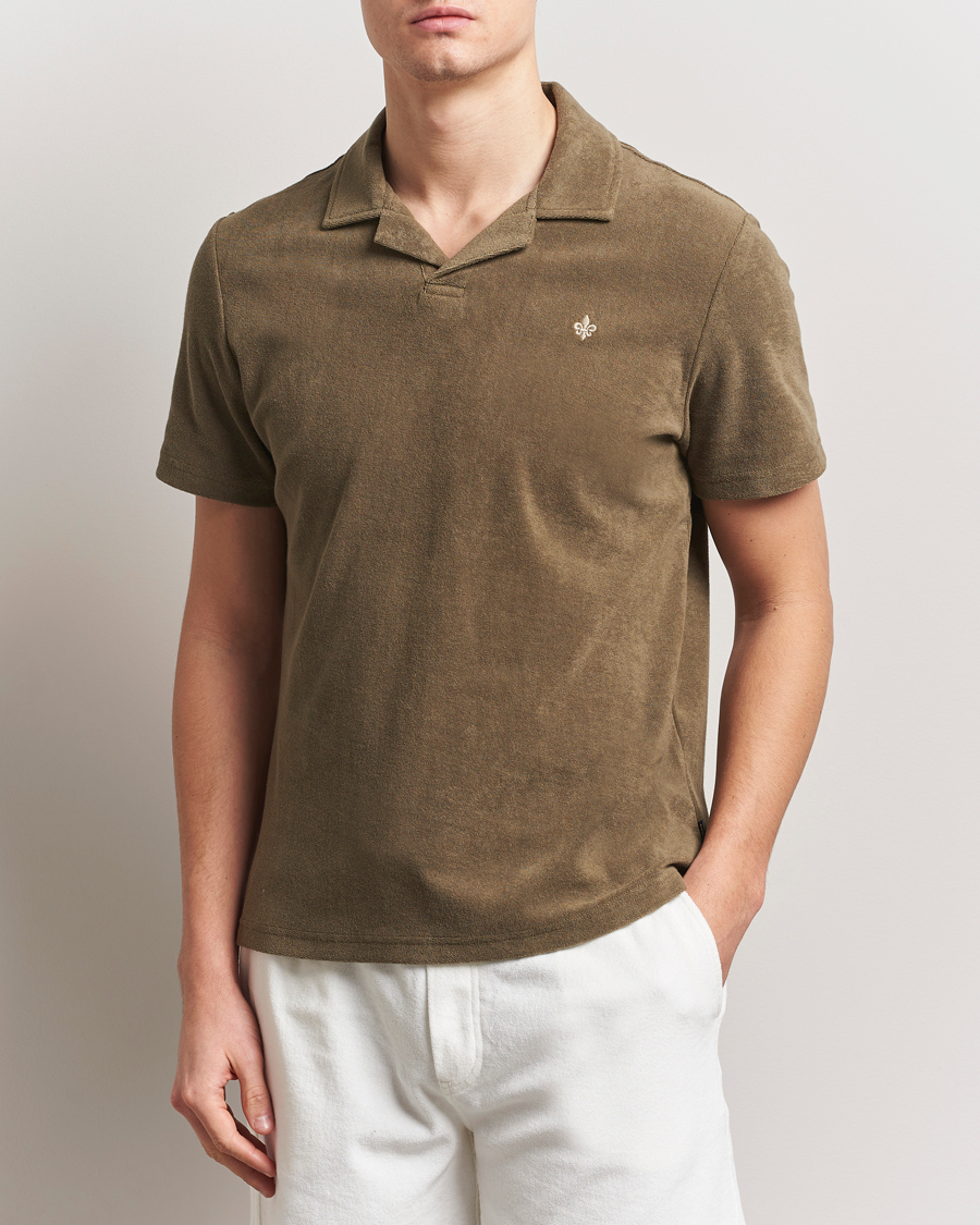 Men | Polo Shirts | Morris | Delon Terry Shirt Olive