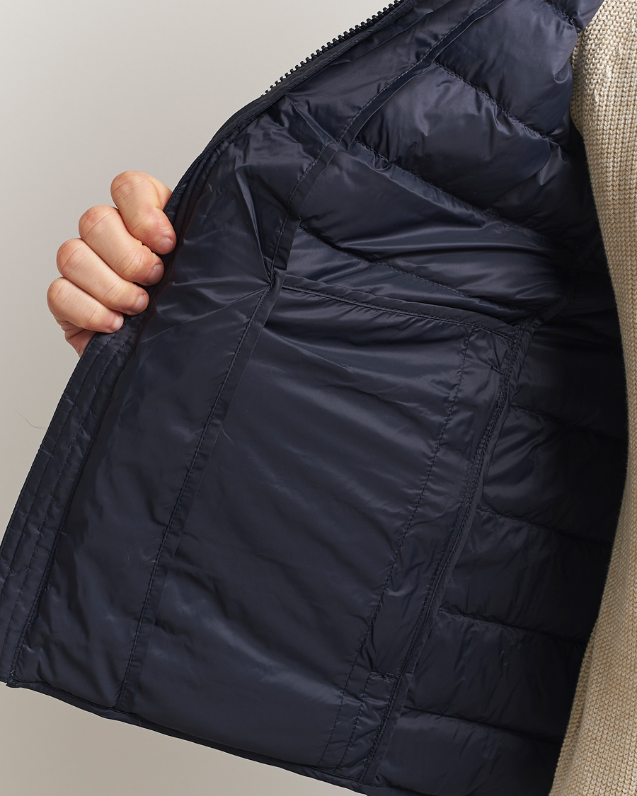 Men | Gilets | Morris | Norfolk Liner Vest Navy