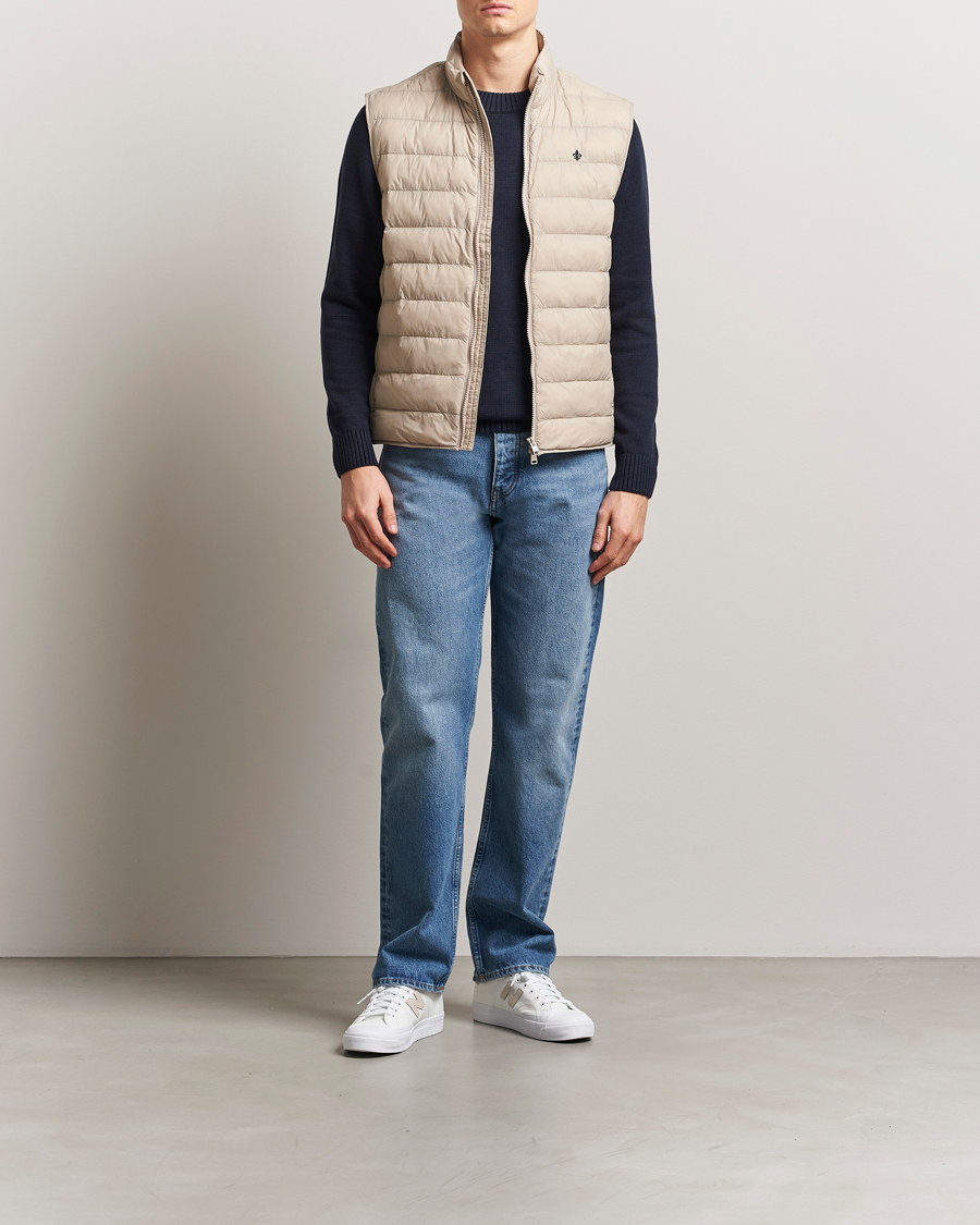 Men | Gilets | Morris | Norfolk Liner Vest Khaki