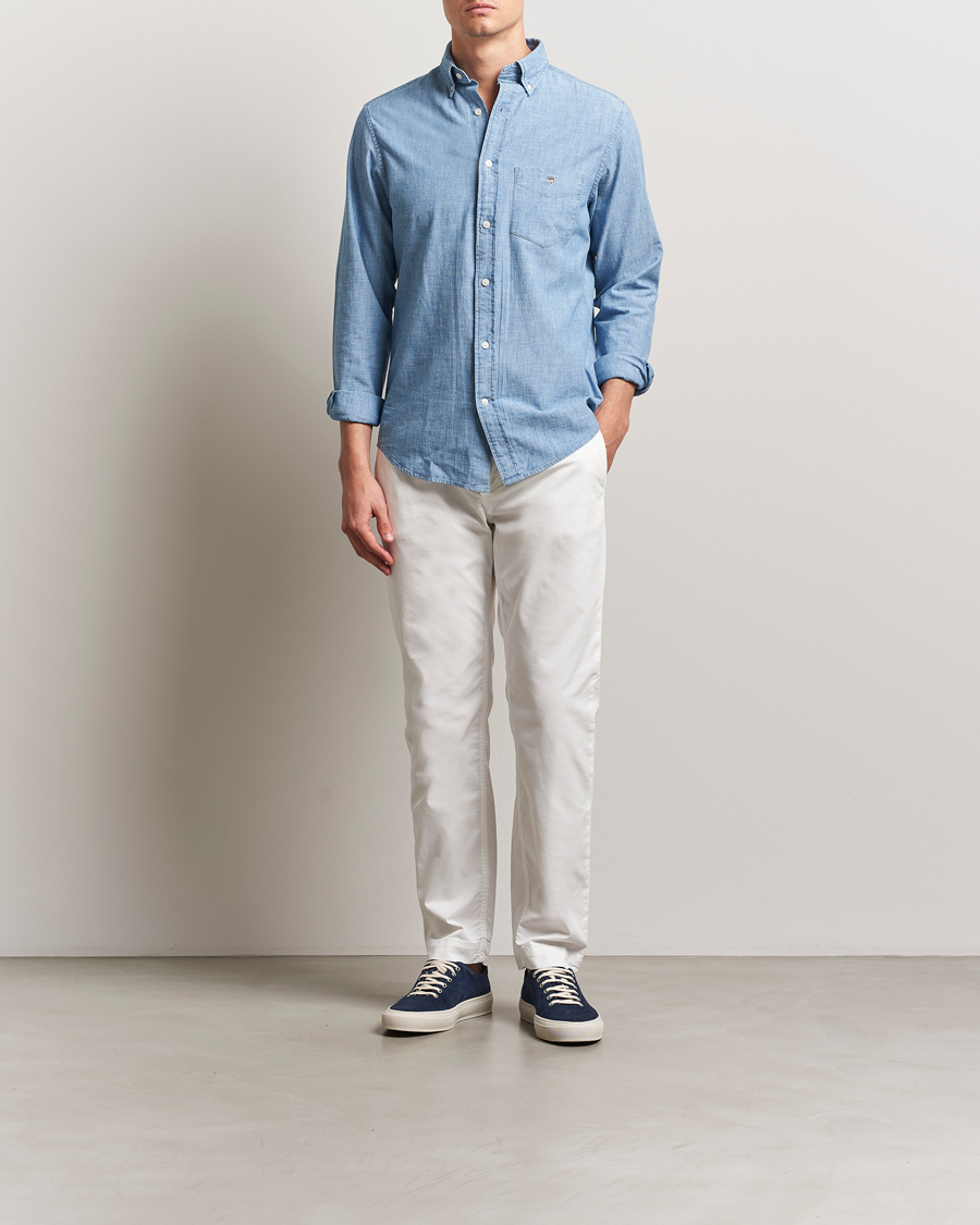 Men | Trousers | Morris | Jeffrey Summer Chino White