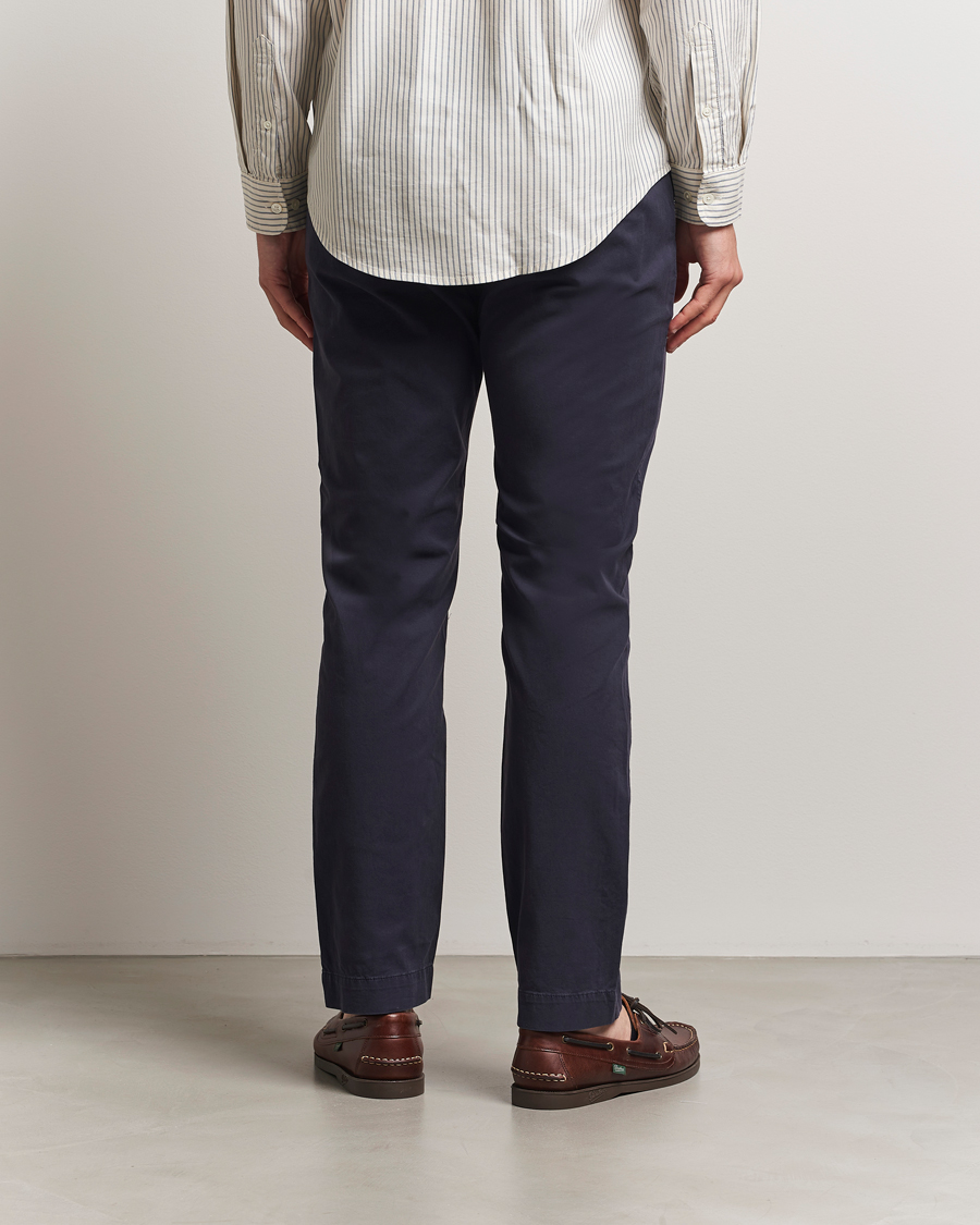 Men | Trousers | Morris | Jeffrey Summer Chino Dark Blue